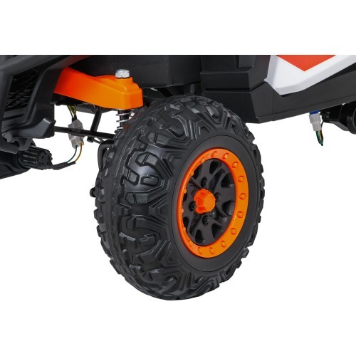 Vaikiškas elektromobilis bagis Madman UTV-MX, baltas