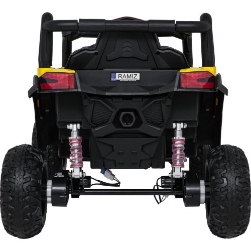 Elektromobilis Madman UTV-MX Buggy, geltonas