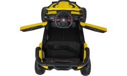 Elektromobilis Madman UTV-MX Buggy, geltonas