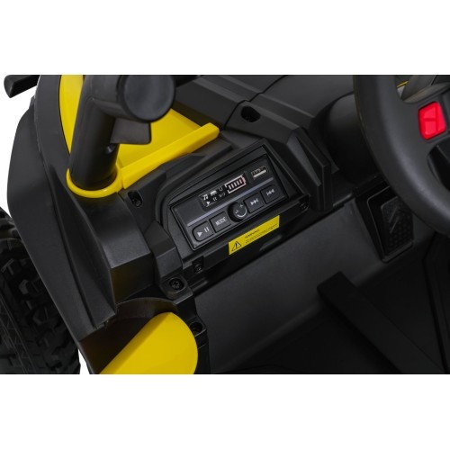 Электромобиль Madman UTV-MX Buggy, жёлтый