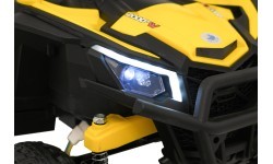 Электромобиль Madman UTV-MX Buggy, жёлтый