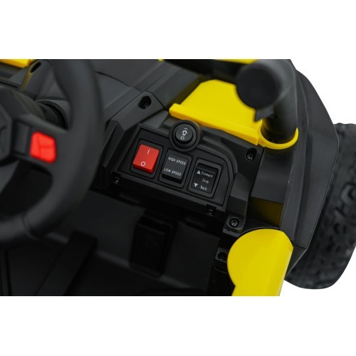 Elektromobilis Madman UTV-MX Buggy, geltonas