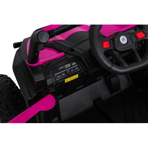 Madman UTV-MX Buggy elektromobilis, rožinis