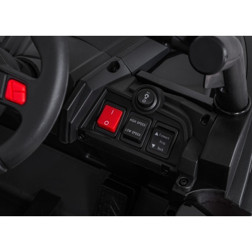 Elektromobilis vaikams Madman UTV-MX Buggy, juodas