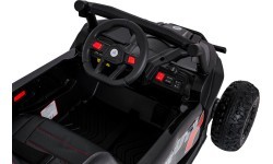 Elektromobilis vaikams Madman UTV-MX Buggy, juodas