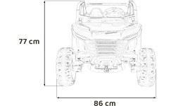 RACING Road 2000 raudonas elektromobilis