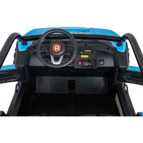 RACING Road 2000 elektromobilis vaikams, mėlynas