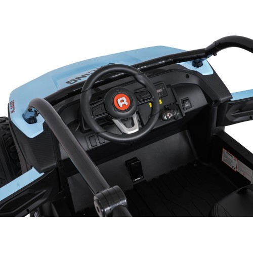 RACING Road 2000 elektromobilis vaikams, mėlynas