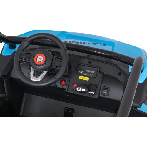 RACING Road 2000 elektromobilis vaikams, mėlynas