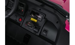 Elektromobilis RACING Road 2000, rožinis