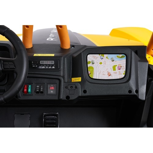 Elektromobilis Arctic Cat Buggy WILDCAT XX, geltonas