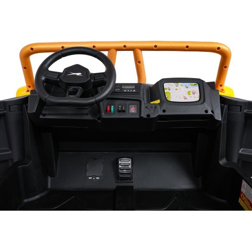 Elektromobilis Arctic Cat Buggy WILDCAT XX, geltonas