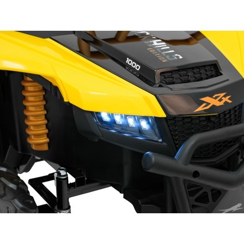 Elektromobilis Arctic Cat Buggy WILDCAT XX, geltonas