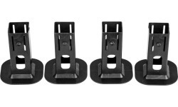 Replacement Square Hole Covers (4 pcs.) for Pilates Reformer inSPORTline Auraler