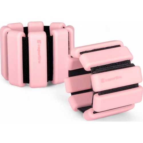 Утяжелители для лодыжек и запястий inSPORTline Brace 2 x 1,5 кг - Розовый