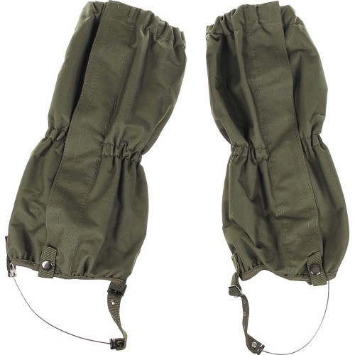 Gaiters OD green  with zip steel wire