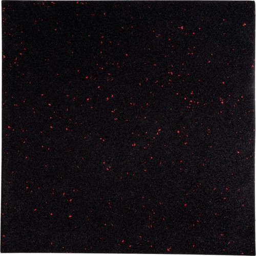 Heavy Duty Floor Mat inSPORTline Proteko II 50 x 50 x 3 cm - Black/Red