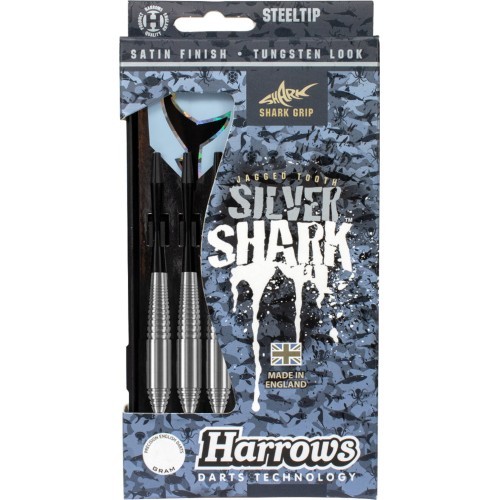 Strėlytės Harrows Silver Shark Steel, 3 vnt.