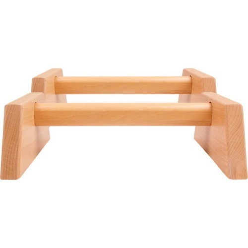 Medinės atsispaudimų rankenos inSPORTline Gripolix 35 cm