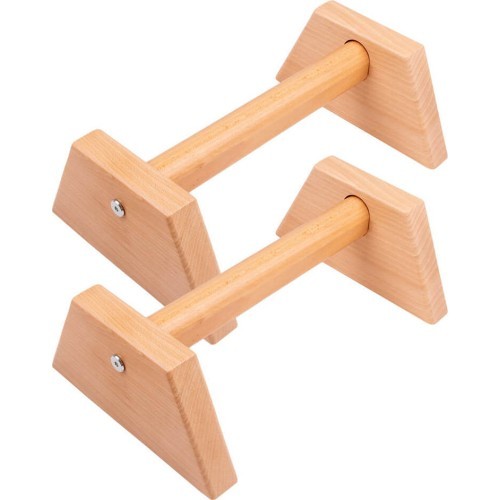 Medinės atsispaudimų rankenos inSPORTline Gripolix 30 cm