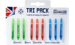 Средние цветные хвостовики для дротиков Harrows Supergrip Tri Pack