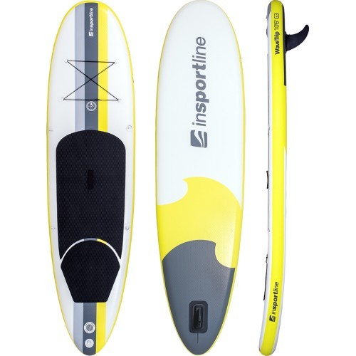 SUP-доска с аксессуарами inSPORTline WaveTrip 10’6” G3 - Жёлтый