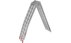 Узкая складная алюминиевая погрузочная рампа для мотоцикла Q-TECH, 1 шт.