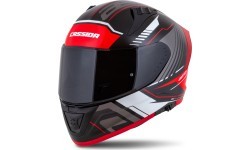 Мотошлем Cassida Aero Drome Black Pearl/Red/White/Gray