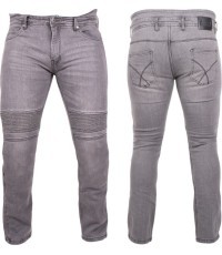 Men’s Motorcycle Jeans BOS Micas - Grey
