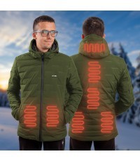 Мужская куртка с подогревом W-TEC HEATborg - Хаки