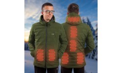 Vyriška šildoma striukė W-TEC HEATborg - Chaki