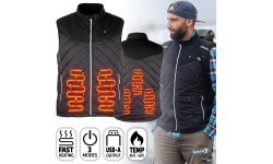 Men’s Heated Vest inSPORTline WARMhim - Black