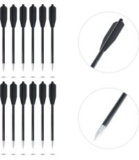 Plastic Arrows inSPORTline Dagson – 12 Pcs.