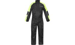 Motorcycle Rain Suit Nox/4Square - Black-Fluo Yellow
