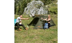 Stovyklavimo palapinė Nils Camp Hiker NC6010, chaki