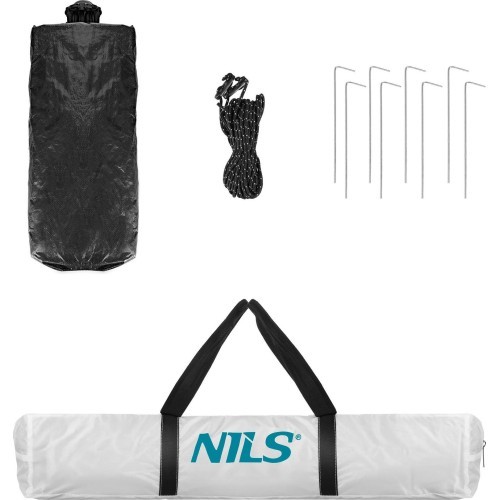 NILS NC4802 automatinė palapinė, pilka