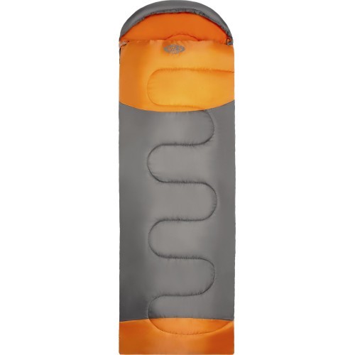 NC2008 GRAY-ORANGE SLEEPING BAG SIZE L NILS CAMP