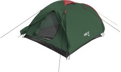 Кемпинговая палатка Nils Camp Rocker NC6013, зелено-красная
