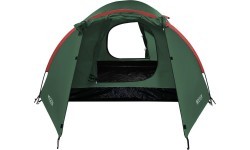 Kempingo palapinė Nils Camp Rocker NC6013, žalia-raudona
