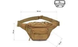NC3906 HIP BAG SAND NILS CAMP
