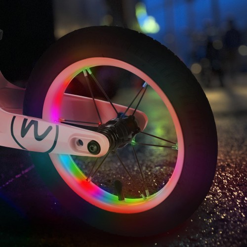 RB901 LED BALANCER WHEELS 12'' INFLATABLE WHEELS PINK NILS FUN