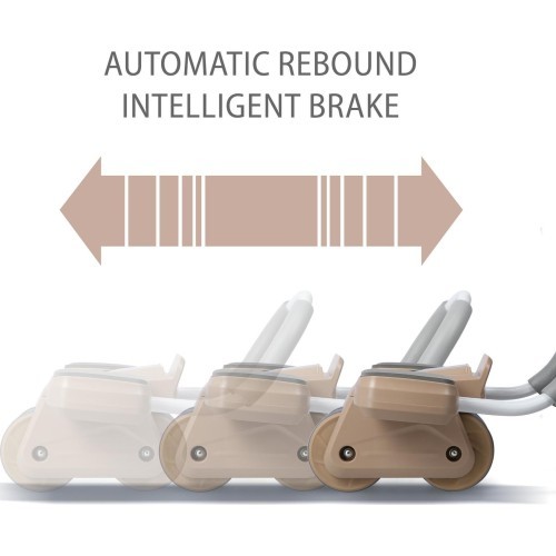 KA08 BROWN AB WHEEL FOR EXERCISING ABS MUSCLES HMS