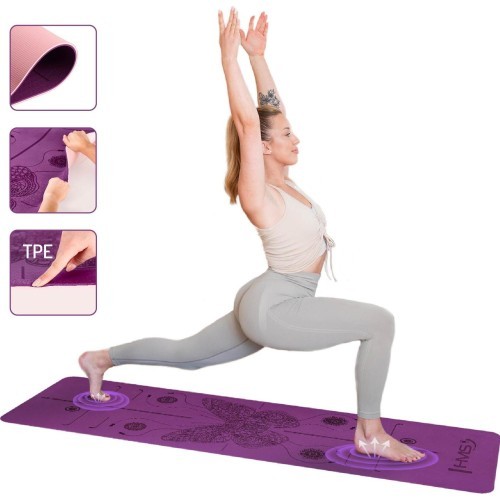 YM10 YOGA MAT TPE VIOLET HMS