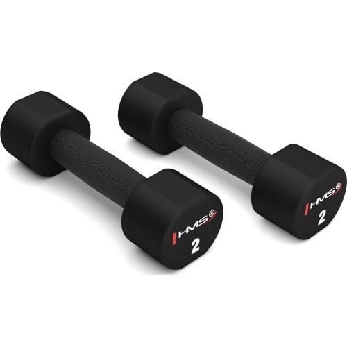Полиуретановые гантели TPU HPT HMS - 2 x 2 kg