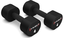 HPT POLYURETHANE DUMBBELLS TPU HMS - 2 x 4 kg