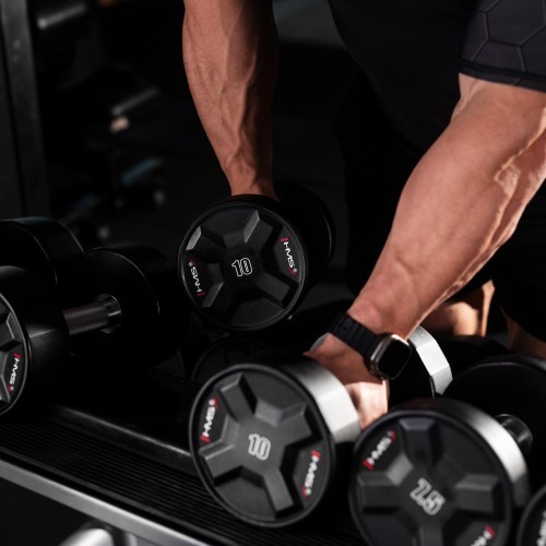 HPC POLYURETHANE DUMBBELL CPU HMS - 10 kg