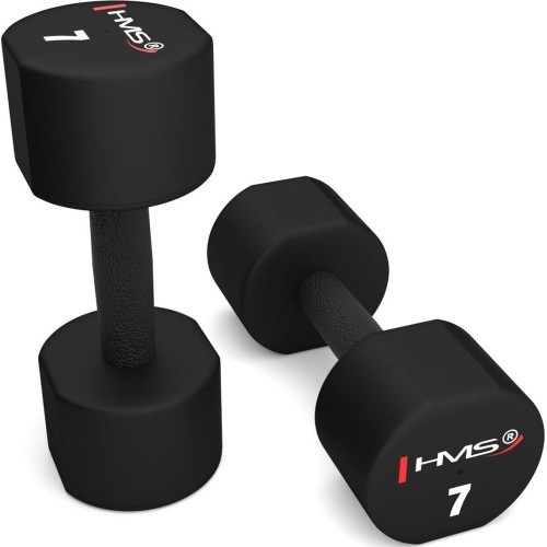 HPT POLYURETHANE DUMBBELLS TPU HMS - 2 x 7 kg