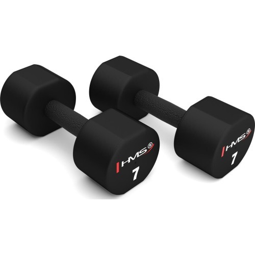 HPT POLYURETHANE DUMBBELLS TPU HMS - 2 x 7 kg