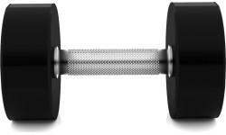 Poliuretaninis hantelis HPC CPU HMS - 12.5kg