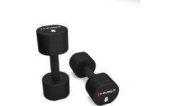Poliuretaniniai TPU hanteliai HPT HMS - 2 x 8 kg
